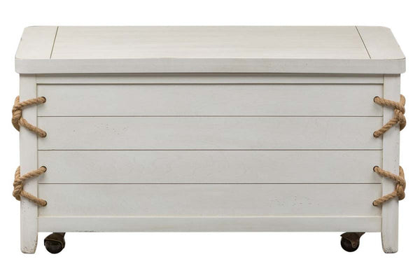 Bridgeport White Beach Themed Occasional Table Collection