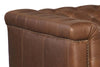 Image of Bromley Lodge Chesterfield 88 Inch "Quick Ship" Wall Hugger Power Leather Reclining Sofa- OUT OF STOCK UNTIL 12/29/21