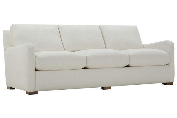 Brookhaven 91 Inch Fabric Three Cushion Track Arm Sofa