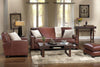 Image of Burton "Designer Style" Leather Sofa Set