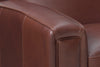 Image of Burton "Designer Style" Leather Sofa & Recliner Set