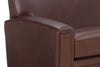 Image of Burton 80 Inch Soho Style Two Seat Leather Sofa