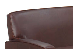 Burton Leather Loveseat