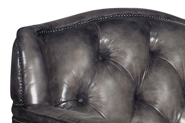 Cambridge 100 Inch "Designer Style" Vintage Tufted Back Sofa