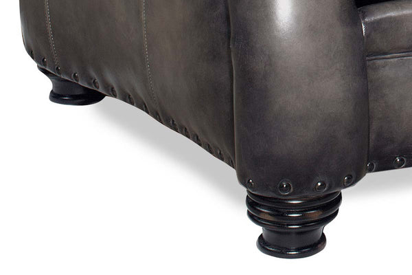 Cambridge 100 Inch "Designer Style" Vintage Tufted Back Sofa