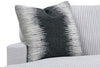 Image of Candice I 95 Inch Single Bench Cushion Three Backs Fabric Slipcovered Sofa