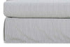 Image of Candice I 89 Inch Single Bench Cushion Three Backs Fabric Slipcovered Sofa