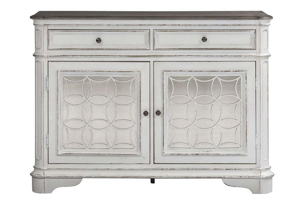 Canterbury Antique White Dining Room Set