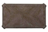 Image of Canterbury Large Distressed Antique White Single Drawer Coffee Table With Shelf