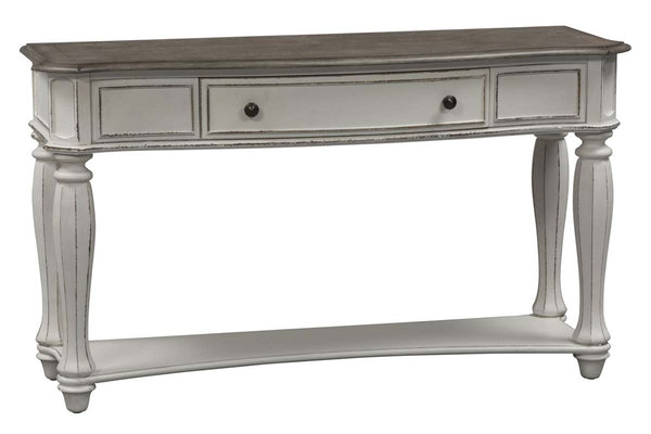 Canterbury Antique White Occasional Table Collection