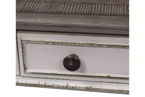 Canterbury Antique White Occasional Table Collection