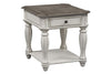 Image of Canterbury Antique White Occasional Table Collection