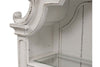 Image of Canterbury Traditional Antique White Storage Dining Buffet With Lighted Hutch