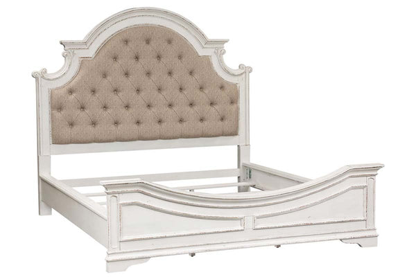 Canterbury Queen Or King Upholstered Tufted Bed "Create Your Own Bedroom" Collection