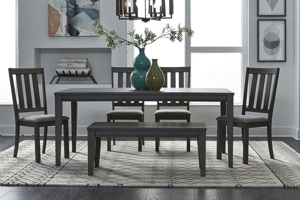 Carson Transitional Greystone Dining Room Collection