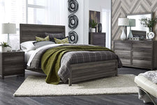 Carson Queen Or King Urban Loft Panel Bed "Create Your Own Bedroom" Collection