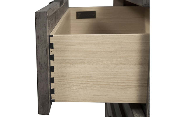 Carson Queen Or King Urban Loft Panel Bed "Create Your Own Bedroom" Collection