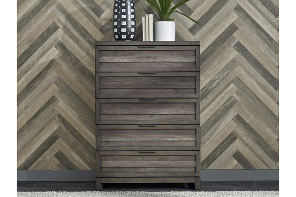 Carson Queen Or King Urban Loft Panel Bed "Create Your Own Bedroom" Collection