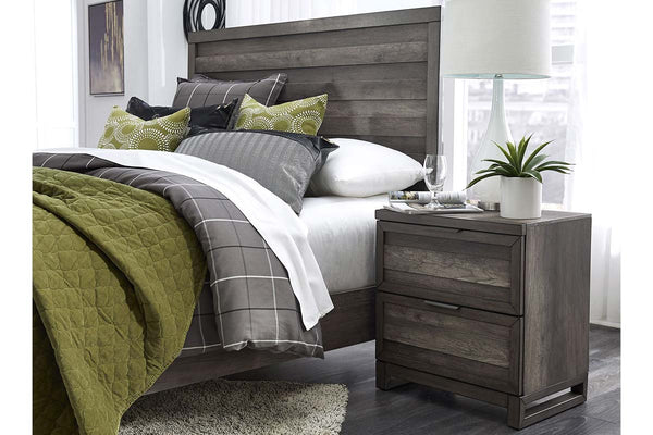 Carson Queen Or King Urban Loft Panel Bed "Create Your Own Bedroom" Collection