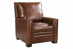 Cassidy Coffee BATTERY POWER "Quick Ship" Leather Recliner