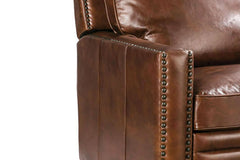 Cassidy Coffee BATTERY POWER "Quick Ship" Leather Recliner