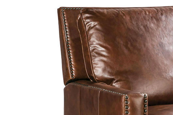 Cassidy Coffee BATTERY POWER "Quick Ship" Leather Recliner - OUT OF STOCK UNTIL 1/25/26