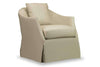 Image of Chandra "Quick Ship" Slipcovered **Swivel/Glider** Accent Chair