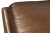 Image of Christian Quick Ship Wing Arm Transitional Leather Recliner