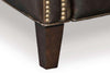 Image of Chairs And Recliner Johnson Tufted Back Leather Recliner