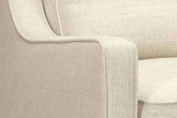 Sally "Quick Ship" Swivel Fabric Accent Chair