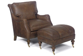 Chesapeake Leather Club Chair