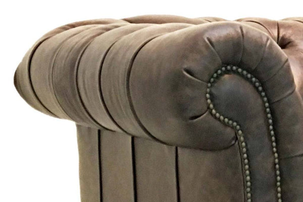 Chesterfield 93 Inch "Ready To Ship" Queen Sleeper Sofa (Photo For Style Only)