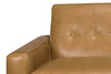 Image of Chet 79 Inch Mid-Century Modern Single Bench Seat Apartment Sofa
