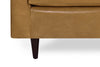 Image of Chet 79 Inch Mid-Century Modern Single Bench Seat Apartment Sofa