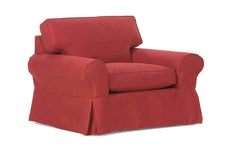 Camden Slipcover Chair & 1/2