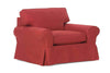 Image of Chloe Slipcover Chair & 1/2 Sleeper