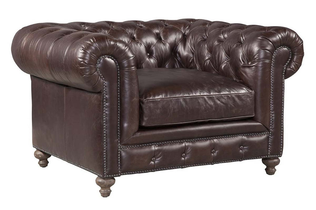 Chesterfield shop tufted chair