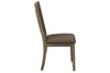 Image of Cyrus 6 Piece Rectangular Leg Table Dining Set In Sandstone Finish With Dining Bench