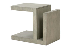 Delta Modern Wood Rectangular End Table