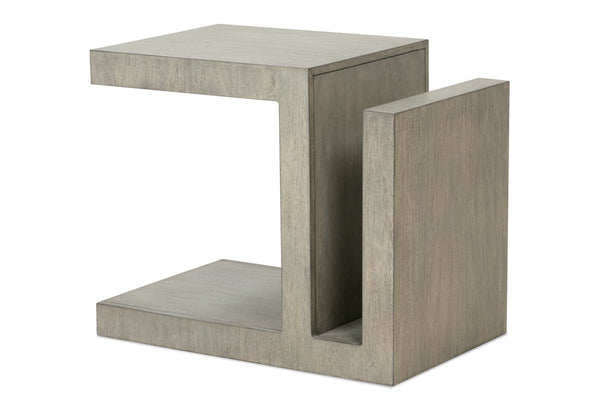 Delta Modern Wood Rectangular End Table