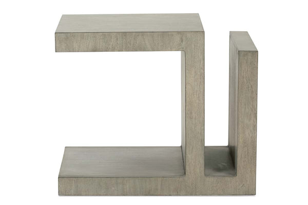 Delta Modern Wood Rectangular End Table