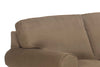 Image of Dillon 4 Piece Fabric Upholstered Sectional Sofa With Chaise Lounge (As Configured)
