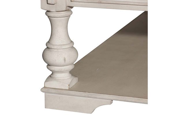 Dorchester Antique White Occasional Table Collection