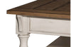 Image of Dorchester Antique White Occasional Table Collection