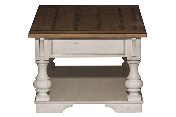 Dorchester Antique White Occasional Table Collection