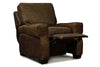 Image of Dorsey Leather Key Arm Club Chair Recliner