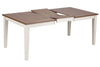 Image of Dover Driftwood White Dining Room Collection