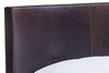 Image of Upholstered Bed Drake "Designer Style" Leather Upholstered Panel Bed 