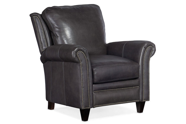Elijah Anilina Pepper Quick Ship Recliner