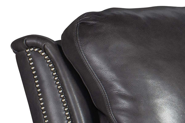 Elijah Anilina Pepper "Quick Ship" Recliner